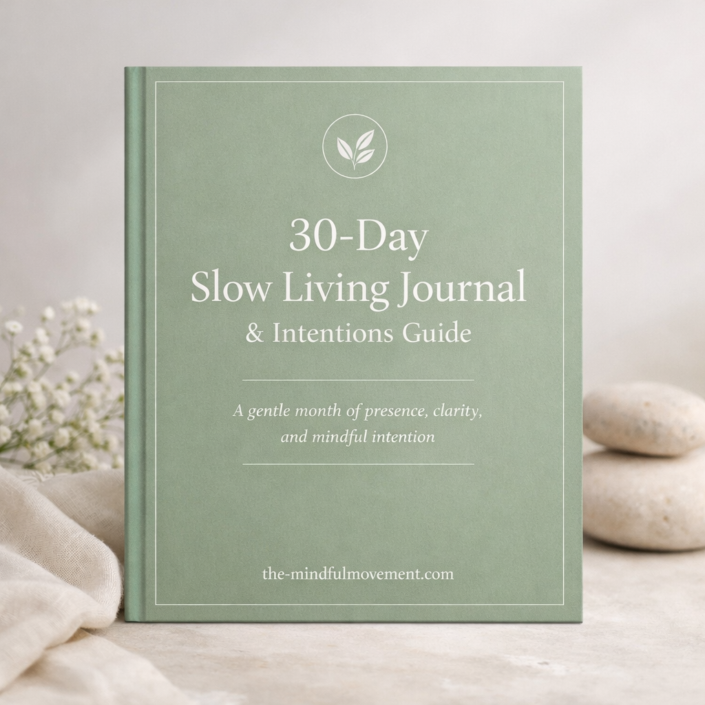🌿Introducing the 30‑Day Slow Living Journal & Intentions Guide